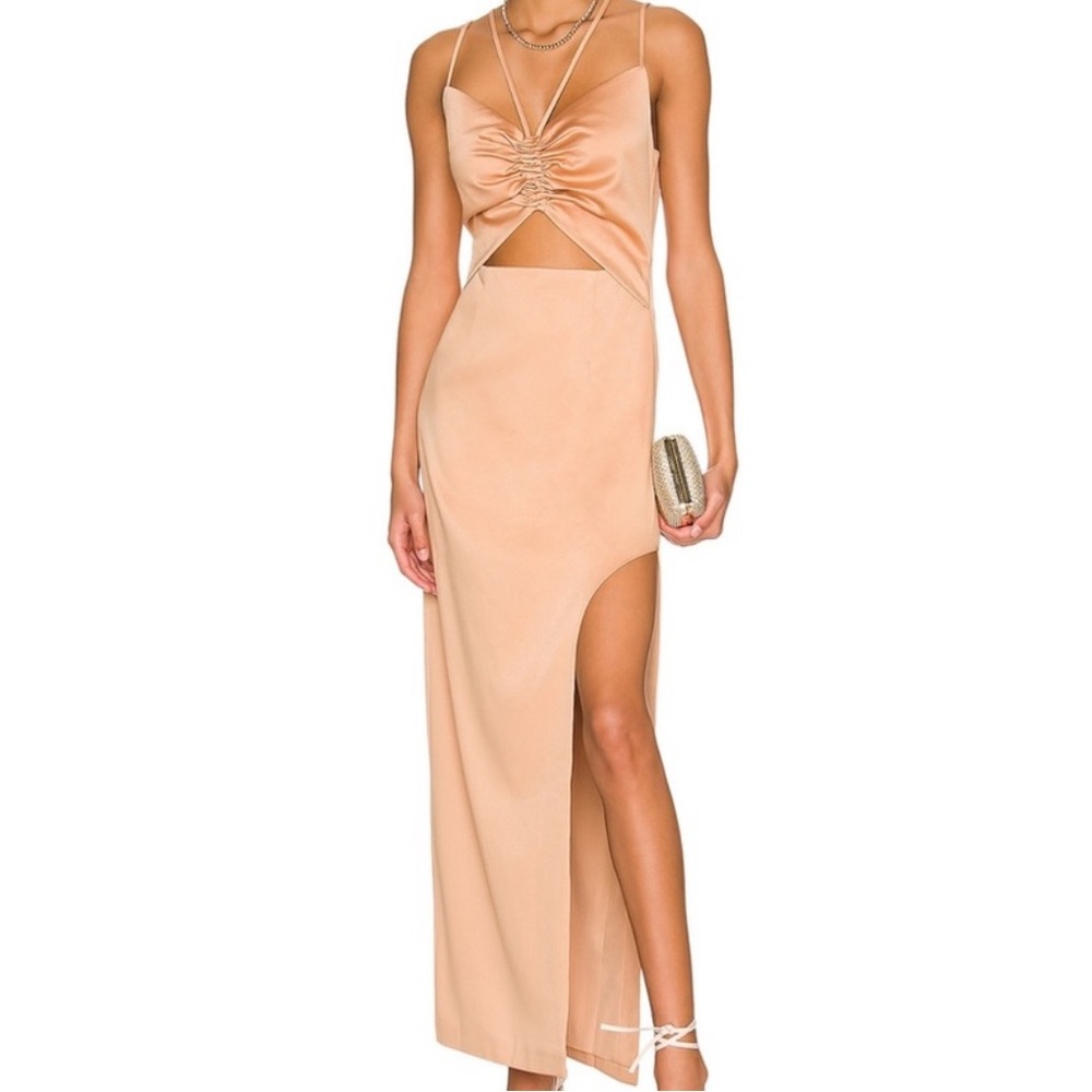 Elliatt tan maxi dress